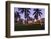 Hotel 'The Carlyle' at Dusk, Ocean Drive, Miami South Beach, Art Deco District, Florida, Usa-Axel Schmies-Framed Photographic Print