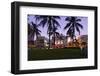 Hotel 'The Carlyle' at Dusk, Ocean Drive, Miami South Beach, Art Deco District, Florida, Usa-Axel Schmies-Framed Photographic Print