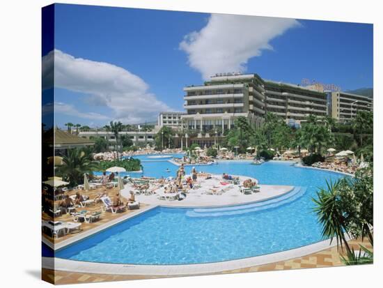 Hotel Torviscas Playa, Playa De Las Americas, Tenerife, Canary Islands, Spain-Hans Peter Merten-Stretched Canvas