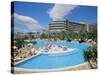 Hotel Torviscas Playa, Playa De Las Americas, Tenerife, Canary Islands, Spain-Hans Peter Merten-Stretched Canvas