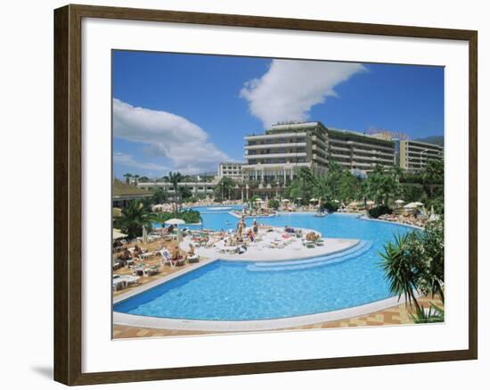 Hotel Torviscas Playa, Playa De Las Americas, Tenerife, Canary Islands, Spain-Hans Peter Merten-Framed Photographic Print