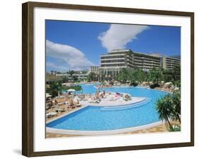 Hotel Torviscas Playa, Playa De Las Americas, Tenerife, Canary Islands, Spain-Hans Peter Merten-Framed Photographic Print