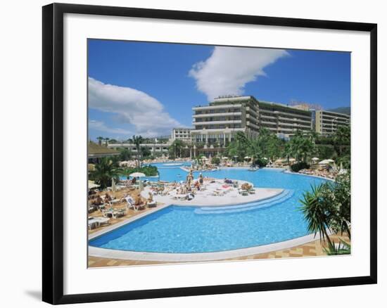 Hotel Torviscas Playa, Playa De Las Americas, Tenerife, Canary Islands, Spain-Hans Peter Merten-Framed Photographic Print