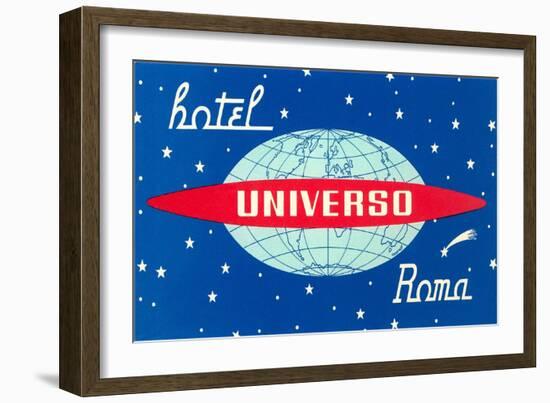 Hotel Universo, Roma-null-Framed Art Print