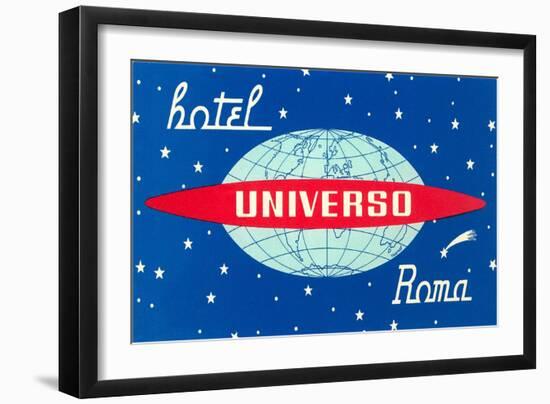 Hotel Universo, Roma-null-Framed Art Print