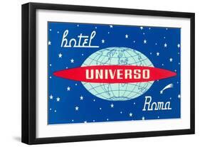 Hotel Universo, Roma-null-Framed Art Print