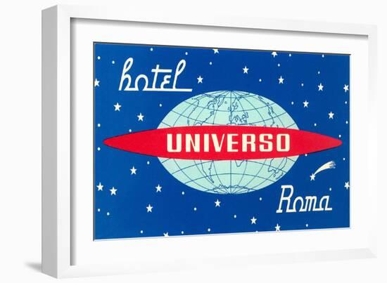 Hotel Universo, Roma-null-Framed Art Print