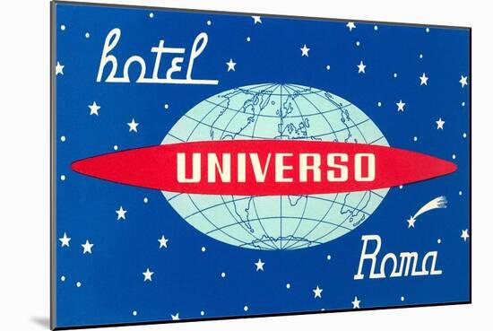 Hotel Universo, Roma-null-Mounted Art Print