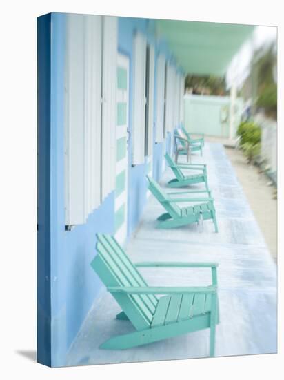 Hotel Verandah, Caye Caulker, Belize-Russell Young-Stretched Canvas