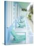Hotel Verandah, Caye Caulker, Belize-Russell Young-Stretched Canvas