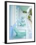 Hotel Verandah, Caye Caulker, Belize-Russell Young-Framed Photographic Print