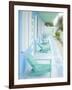 Hotel Verandah, Caye Caulker, Belize-Russell Young-Framed Photographic Print