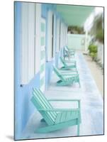 Hotel Verandah, Caye Caulker, Belize-Russell Young-Mounted Photographic Print