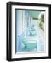 Hotel Verandah, Caye Caulker, Belize-Russell Young-Framed Photographic Print