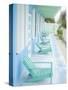 Hotel Verandah, Caye Caulker, Belize-Russell Young-Stretched Canvas