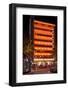 Hotel 'Victor' at Night, Ocean Drive, Miami South Beach, Art Deco District, Florida, Usa-Axel Schmies-Framed Photographic Print