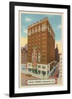 Hotel Warren, Indianapolis, Indiana-null-Framed Art Print