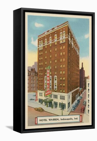 Hotel Warren, Indianapolis, Indiana-null-Framed Stretched Canvas