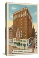 Hotel Warren, Indianapolis, Indiana-null-Stretched Canvas