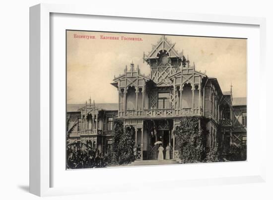 Hotel, Yessentuki, Russia, 1900s-null-Framed Giclee Print