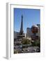 Hotels and Casino Buildings, the Strip, Las Vegas, Nevada-David Wall-Framed Photographic Print