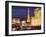 Hotels and Casinos At Night, Las Vegas, Nevada-Dennis Flaherty-Framed Photographic Print