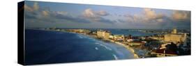 Hotels and Resorts on the Beach, Cancun, Mexico-null-Stretched Canvas