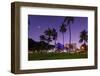 Hotels at Dusk, Ocean Drive, Miami South Beach, Art Deco District, Florida, Usa-Axel Schmies-Framed Photographic Print