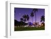 Hotels at Dusk, Ocean Drive, Miami South Beach, Art Deco District, Florida, Usa-Axel Schmies-Framed Photographic Print