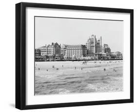Hotels, Atlantic City, NJ-null-Framed Giclee Print