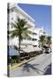 Hotels, Facade, Art Deco Hotel, Ocean Drive, Miami South Beach, Art Deco District, Florida, Usa-Axel Schmies-Stretched Canvas