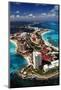 Hotels in Cancun-Bob Krist-Mounted Photographic Print