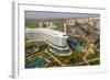 Hotels in Lara Beach, Aerial, Antalya, Turkey-Ali Kabas-Framed Photographic Print