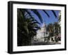 Hotels Lining Promenade Des Anglais, Nice, Alpes Maritimes, Provence, Cote D'Azur, French Riviera, -Peter Richardson-Framed Photographic Print