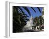 Hotels Lining Promenade Des Anglais, Nice, Alpes Maritimes, Provence, Cote D'Azur, French Riviera, -Peter Richardson-Framed Photographic Print