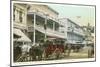 Hotels, Mackinac Island, Michigan-null-Mounted Art Print