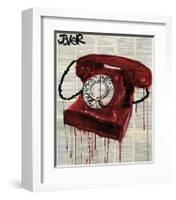 Hotline-Loui Jover-Framed Giclee Print