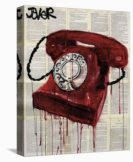 Hotline-Loui Jover-Stretched Canvas