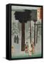 Hotohoto Festival at Great Shinto Temple-null-Framed Stretched Canvas