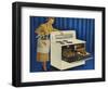 Hotpoint, Magazine Advertisement , UK, 1950-null-Framed Giclee Print