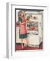 Hotpoint, Women in the Kitchen, Refrigerators, USA, 1940-null-Framed Giclee Print