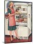 Hotpoint, Women in the Kitchen, Refrigerators, USA, 1940-null-Mounted Giclee Print