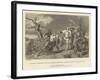 Hotspur's Interview with King Henry's Messenger after the Battle of Homildon Hill-Alfred W. Elmore-Framed Giclee Print