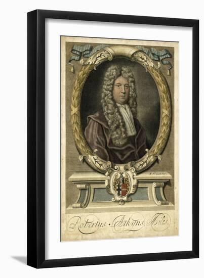 Houbraken Portrait I-J. Houbraken-Framed Art Print