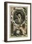 Houbraken Portrait V-J. Houbraken-Framed Art Print