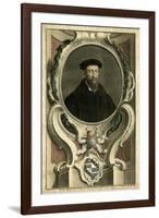 Houbraken Portrait VI-J. Houbraken-Framed Art Print