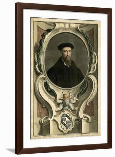 Houbraken Portrait VI-J. Houbraken-Framed Art Print