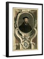 Houbraken Portrait VI-J. Houbraken-Framed Art Print