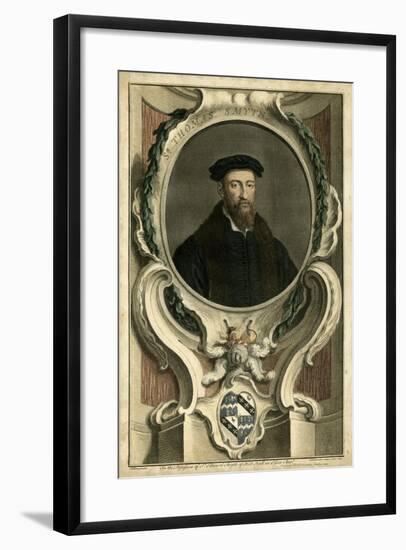 Houbraken Portrait VI-J. Houbraken-Framed Art Print