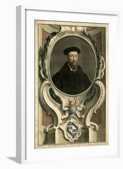 Houbraken Portrait VI-J. Houbraken-Framed Art Print